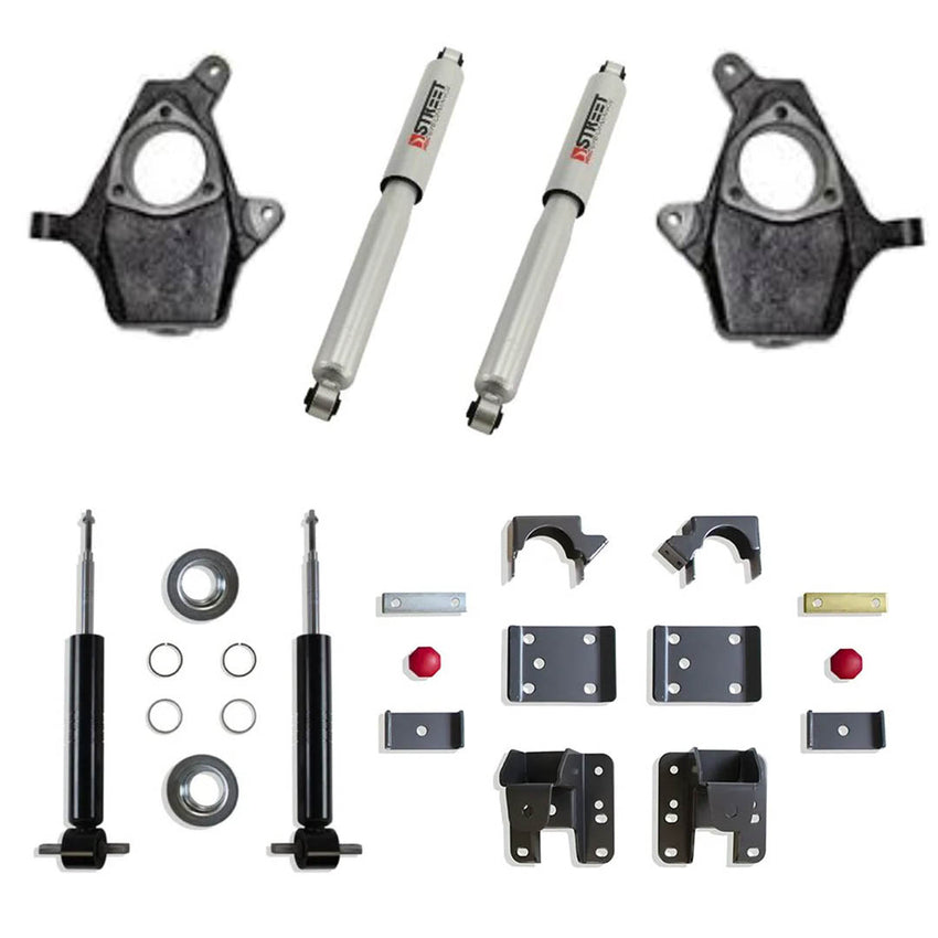 2007-2013 Sierra Denali Drop Kit  3/5, 4/6, 4/7 For 2wd, Awd & 4x4 Models
