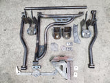 1999-2006 Silverado Sierra Rear Airbag Suspension 3 Link Wishbone Kit Big Lip Billet Wheels
