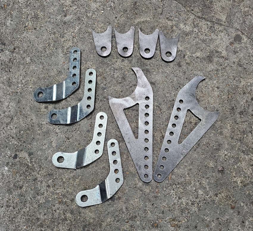 2007-2013 Silverado Sierra Reklez Shock Relocation Kit Brackets Only
