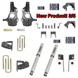 2019-2024 Silverado/Sierra 3/5 Drop Kit Fits All Cabs 2wd/4wd