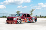 2007-2013 Silverado Sierra Rear Airbag Suspension Kit For Big Lip Billet Wheels 3 Link Wishbone Kit