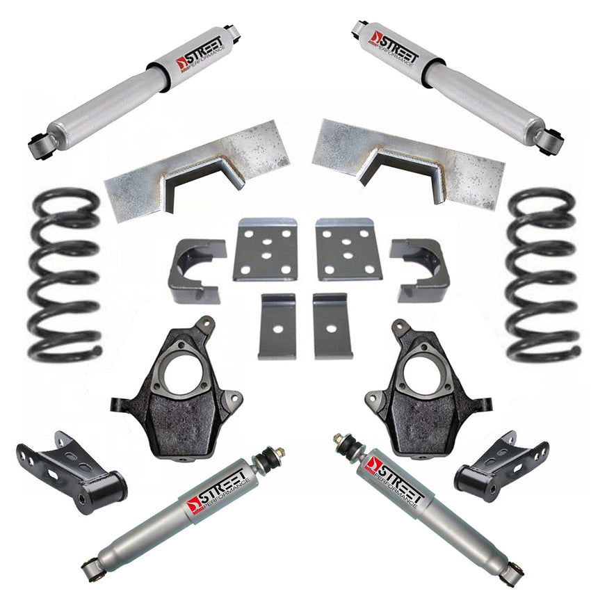 1999-2006 5/7, 5/8 Drop Kit Silverado Sierra Fits All Cabs 2wd Only