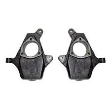 Maxtrac 2" Drop Spindles 101320 2007-2013 Silverado Sierra Gm Trucks for Cast Steel Arms