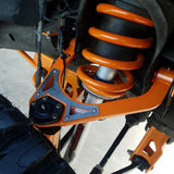 Upper Control Arms for Lifted 2007-2018 Silverado Sierra Gm Trucks 2wd & 4x4 Cast Steel Arms