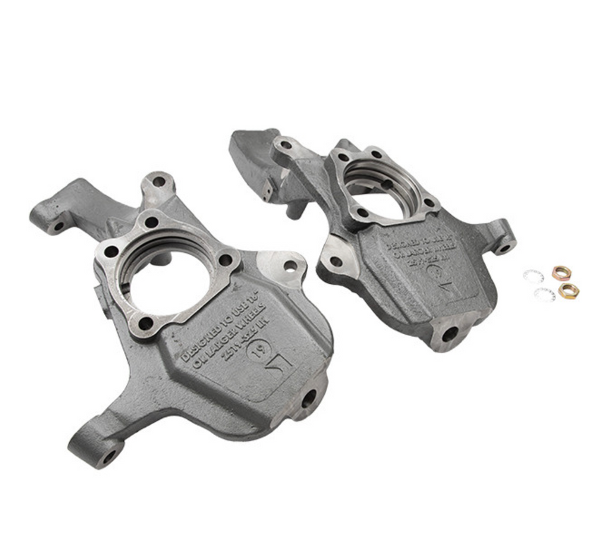 2019-2024 Silverado Sierra Belltech 2519 2" Drop Spindles for 2wd & 4x4