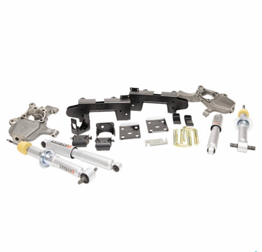 2019-2024 Chevy Silverado Sierra 4/6 Drop Kit Belltech 1041SP Fits All Cabs 4x4