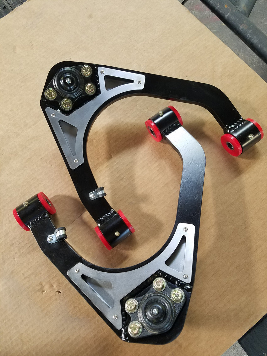 Upper Control Arms for Lifted 2007-2018 Silverado Sierra Gm Trucks 2wd & 4x4 Cast Steel Arms