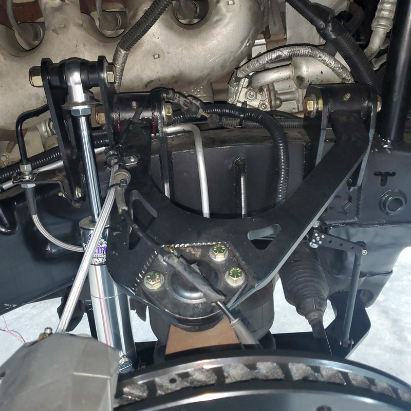 2014-2018 Silverado Sierra Airbag Kits & Airbag Parts Laying Frame Billet Wheels