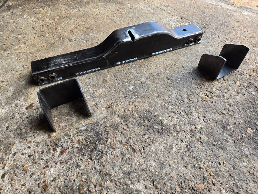 1999-2006 Silverado, Sierra, Raised Transmission Crossmember Plates, Bagged & Dropped trucks