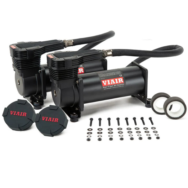 Viair Dual Compressor 485C Stealth Black Gen 2, Air Suspension Viair Dual Compressor 485C Stealth Black Gen 2, Air Suspension