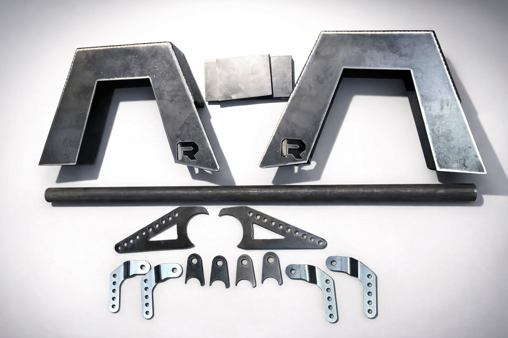 2014-2018 Silverado Monster Notch Shock Relocation w/ Crossbar