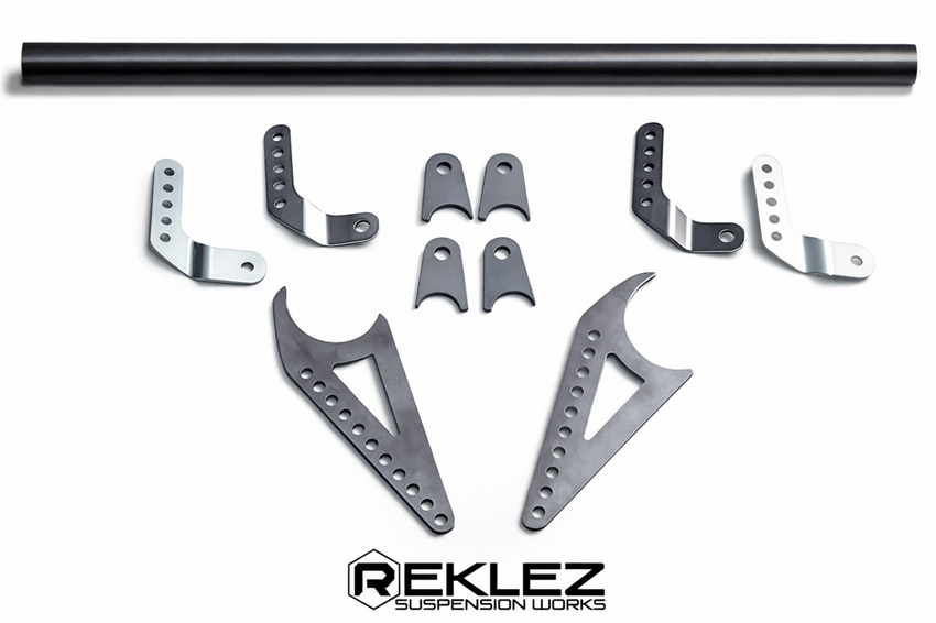 Universal Shock Relocation Brackets w/ Crossbar