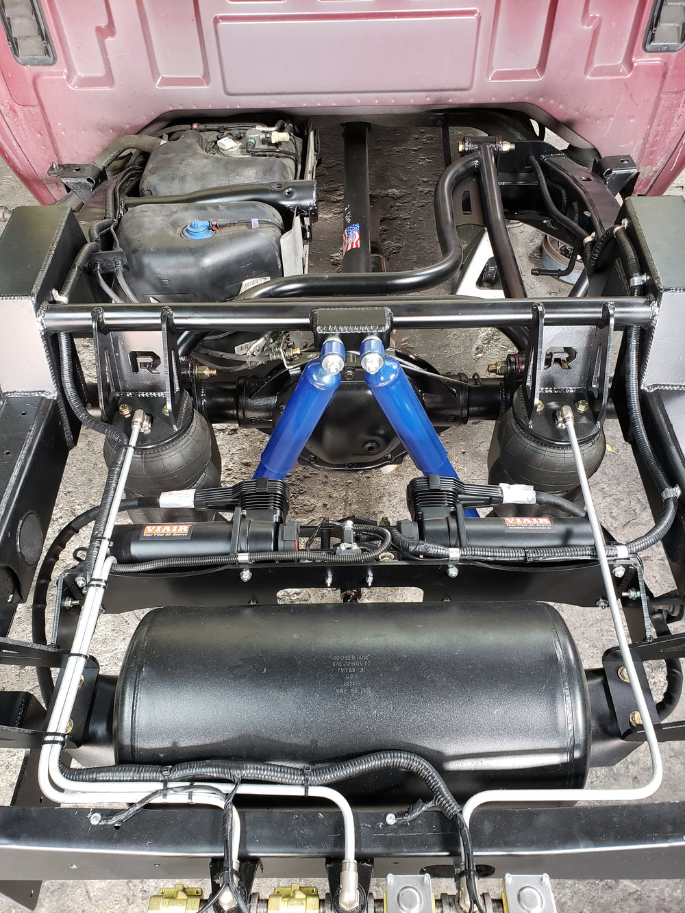 20072013 Silverado Sierra Rear Airbag Suspension Kit For Big Lip Bill