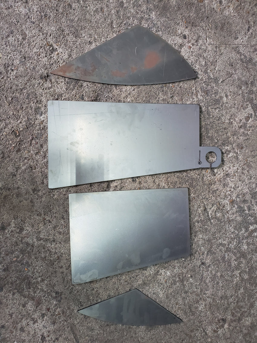 2014-2018 Silverado Sierra Firewall Plates  for Bagged & Dropped Trucks