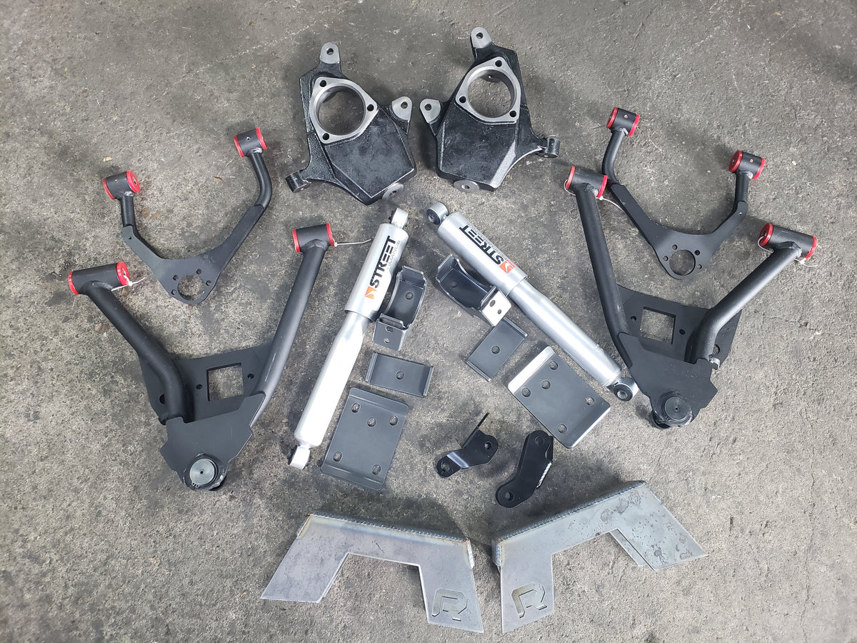 20142018 Silverado 5/7 & 5/8 Drop Kit Single Cab, Double Cab, Crew Ca
