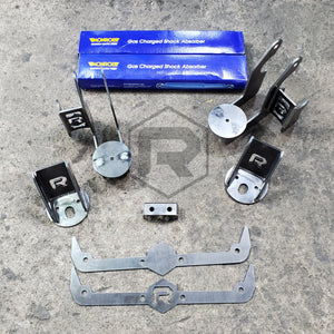 2007-2018 Silverado, Sierra Raise Gas Tank Brackets