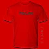 Reklez Red Tee Grey Center Logo Rear Bagged Silverado