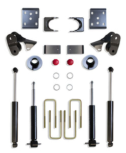 2015-2023 Ford F150 Maxtrac 2/4 Drop Kit With Shocks, 2WD Only K333224S