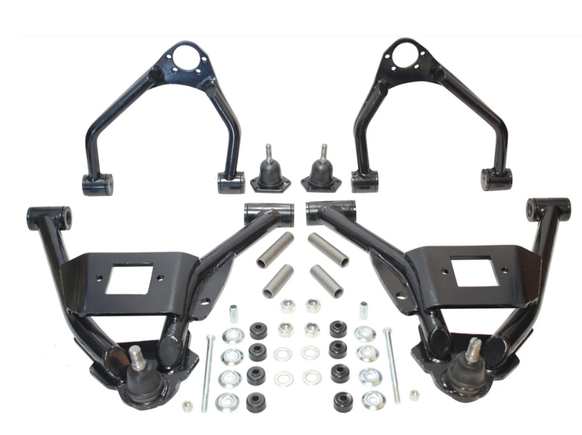 2014-2018 Silverado Sierra 4" Drop Control Arms for Factory Stamped Steel Arms 2wd & 4x4