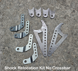 2007-2013 Silverado Sierra Reklez Shock Relocation Kit Brackets Only
