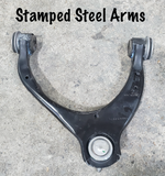 2014-2018 Silverado Stamped Steel/ Aluminum Arms Adjustable Drop Kit 3/5, 4/6, 4/7 2wd