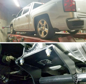 2014-2018 Silverado Sierra Two Piece Drive Shaft Conversion Racing Application with Cross Member
